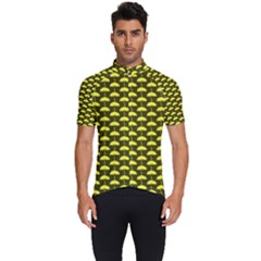 Under My Little Yellow Umbrella Men s Short Sleeve Cycling Jersey by ConteMonfrey