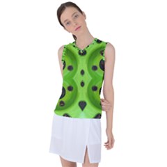 Abstract Geometric Modern Pattern Women s Sleeveless Sports Top by dflcprintsclothing