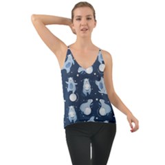 Bear Pattern Patterns Planet Animals Chiffon Cami by uniart180623