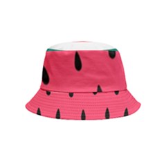 Watermelon Fruit Pattern Inside Out Bucket Hat (kids) by uniart180623