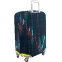 Flag Patterns On Forex Charts Luggage Cover (Large) View2