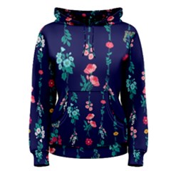 Flowers Pattern Bouquets Colorful Women s Pullover Hoodie by uniart180623