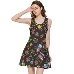 Cartoon Texture Inside Out Racerback Dress by uniart180623