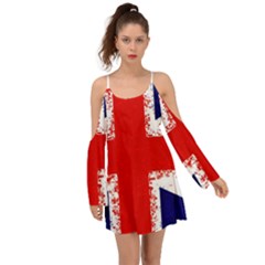 Union Jack London Flag Uk Boho Dress by Celenk