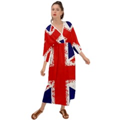 Union Jack London Flag Uk Grecian Style  Maxi Dress by Celenk