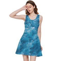 Blue Water Speech Therapy Inside Out Racerback Dress by artworkshop