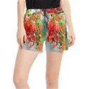 Gathering Sping Flowers Wallpapers Women s Runner Shorts View1