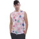 Cute Bunnies Easter Eggs Seamless Pattern Men s Regular Tank Top View1