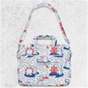 Nautical Cats Seamless Pattern MacBook Pro 13  Shoulder Laptop Bag  View1