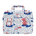 Nautical Cats Seamless Pattern MacBook Pro 13  Shoulder Laptop Bag  View4