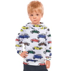 Cars Pattern Kids  Hooded Pullover by Simbadda