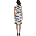 Cars Pattern Sleeveless Dress With Pocket View4