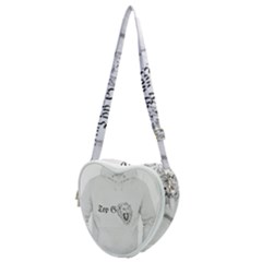 (2)dx Hoodie Heart Shoulder Bag by Alldesigners