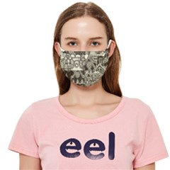 Four Hand Drawn City Patterns Cloth Face Mask (adult) by Simbadda