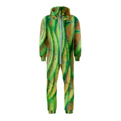 Beautiful Peacock Hooded Jumpsuit (kids) by Simbadda