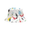 Vector Set Isolates With Cute Bird Scandinavian Style Inside Out Bucket Hat (Kids) View2