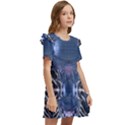 We are the future Kids  Frilly Sleeves Pocket Dress View2