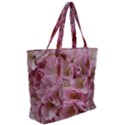 Cherry-blossoms Zip Up Canvas Bag View2