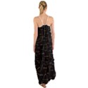 Abstract-math Pattern Cami Maxi Ruffle Chiffon Dress View2