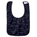 Abstract-math Pattern Baby Bib View1