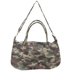 Camouflage Design Removable Strap Handbag by Excel