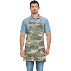 Camouflage Design Kitchen Apron by Excel