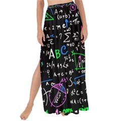 Math-linear-mathematics-education-circle-background Maxi Chiffon Tie-up Sarong by Simbadda