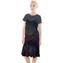 Mathematical-colorful-formulas-drawn-by-hand-black-chalkboard Camis Fishtail Dress View1