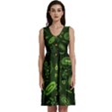 Bacteria-virus-seamless-pattern-inversion Sleeveless Dress With Pocket View1