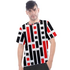 Background Geometric Pattern Men s Sport Top by Grandong