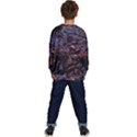 Twilight Treasures: Rocky Beachscape  Kids  Crewneck Sweatshirt View4