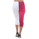 Amaranth Turbulance CAMEURUT Lightweight Velour Capri Leggings  View2