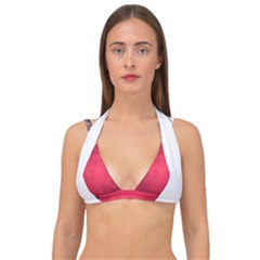 Amaranth Turbulance Cameurut Double Strap Halter Bikini Top by imanmulyana