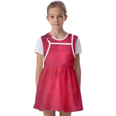 Amaranth Turbulance Cameurut Kids  Short Sleeve Pinafore Style Dress by imanmulyana