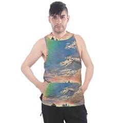 Abstract Art Psychedelic Arts Experimental Men s Sleeveless Hoodie by Bangk1t