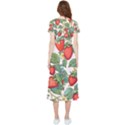 Strawberry Fruit High Low Boho Dress View2