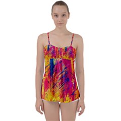 Various Colors Babydoll Tankini Top by artworkshop