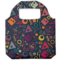 Doodle Pattern Foldable Grocery Recycle Bag by Grandong