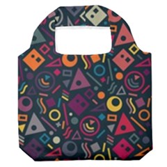 Doodle Pattern Premium Foldable Grocery Recycle Bag by Grandong