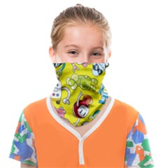 Robot Pattern Face Covering Bandana (kids) by Grandong