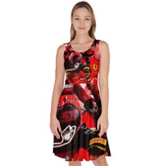 Carlos Sainz Knee Length Skater Dress With Pockets by Boster123