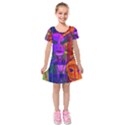 Lou Kids  Short Sleeve Velvet Dress View1