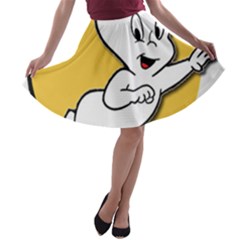 Casper2 A-line Skater Skirt by RuuGallery10