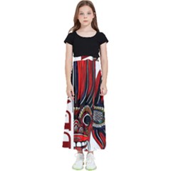 Devil2 Kids  Flared Maxi Skirt by RuuGallery10