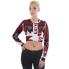 Devil2 Long Sleeve Cropped Velvet Jacket by RuuGallery10