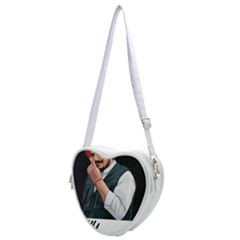 Moosewala Heart Shoulder Bag by Mayank