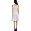 Moosewala Sleeveless V-Neck Skater Dress with Pockets View4