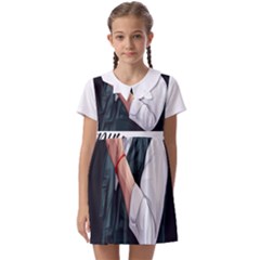 Moosewala Kids  Asymmetric Collar Dress by Mayank