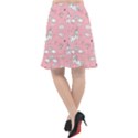 Cute-unicorn-seamless-pattern Fishtail Chiffon Skirt View2