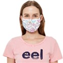 Cute-doodle-cartoon-seamless-pattern Cloth Face Mask (Adult) View1